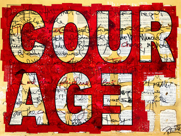 COURAGE - Limited | Framed - Peter Tunney