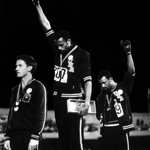 1968 Olympics Black Power Salute - John Dominis