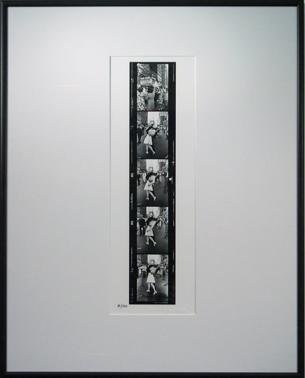 Five frames of VJ Day by Alfred Eisenstaedt