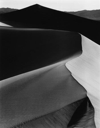 Sand Dunes Sunrise Death Valley - Ansel Adams