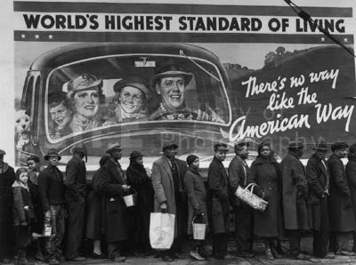 At the Time of the Louisville Flood by Margaret Bourke-White