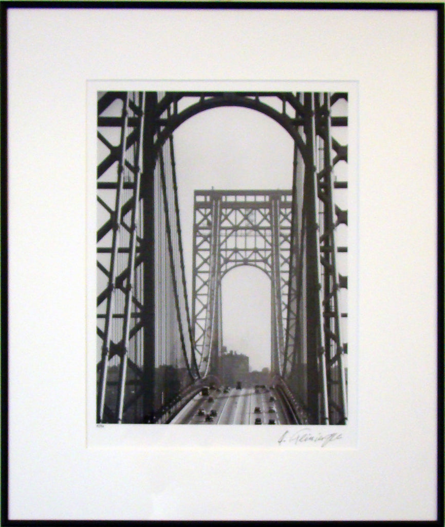 Framed Andreas Feininger's George Washington Bridge