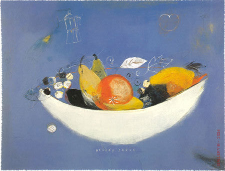 Frutero de Porcelana by Regina Saura