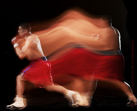 Boxing Study #1216 (Jose Antonio Rivera) by Howard Schatz
