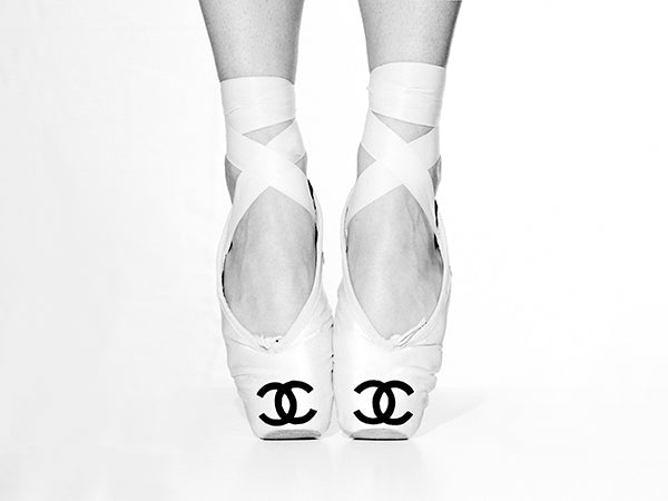 Channel Ballet Shoes by Tyler Shields