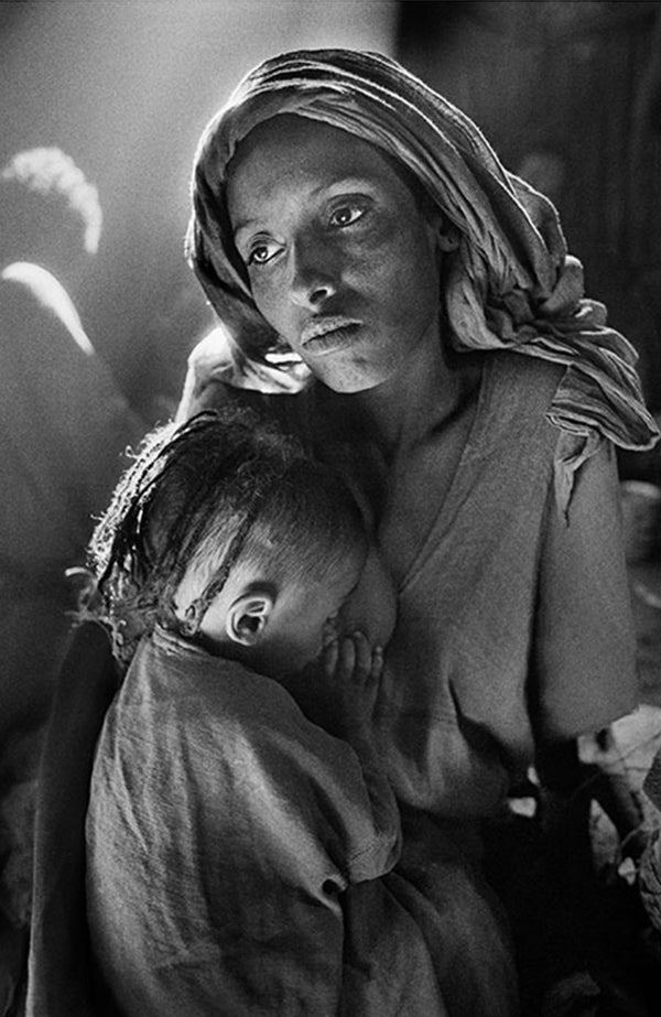 Ethiopia (Mother and Child), 1984 by Salgado