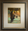 Denver painter Doug Dawson oil painting titled Eight PM Bus.