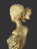 Anthéa by Anne De Villemejane - Bronze sculpture, cropped detail view