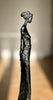 Calypso Ébène by Anne De Villemejane - Bronze sculpture with black patina, detail view