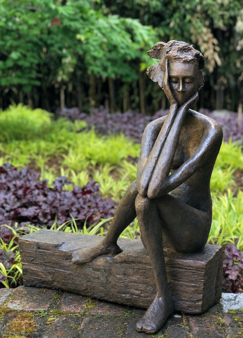 Fragile by Anne de Villemejane — garden setting
