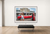 Room view — 1992 by David Yarrow shown to scale on a gallery wall at 71 x 99 in. Not a reproduction of the work.