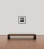 Room view — Abbey of Monte Cassino by Carl Mydans shown to scale on a gallery wall at 20 x 16 in. Not a reproduction of the work.