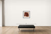 Room view — DeLisha Milton - WNBA by Howard Schatz shown to scale on a gallery wall at 24 x 24 in. Not a reproduction of the work.