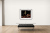Room view — Envy - B by Howard Schatz shown to scale on a gallery wall at 38 x 48 in. Not a reproduction of the work.