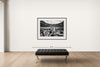 Room view — Maradona - Mexico, 1986 by David Yarrow shown to scale on a gallery wall at 45 x 60 in. Not a reproduction of the work.