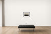 Room view — Marmar Sea,Silivri by Hiroshi Sugimoto shown to scale on a gallery wall at 16.5 x 21.3 in. Not a reproduction of the work.