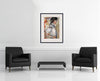 Room view — No. 12 by Charles Dwyer Jr. shown to scale on a gallery wall at 29 x 22 in. Not a reproduction of the work.