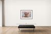Room view — Rick Rubin: Portrait by Howard Schatz by Howard Schatz shown to scale on a gallery wall at 30 x 45 in. Not a reproduction of the work.
