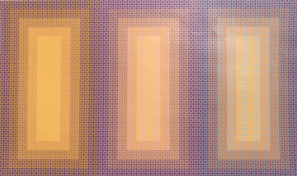Tempo of Three, 1981 by Julian Stanczak - Market Two