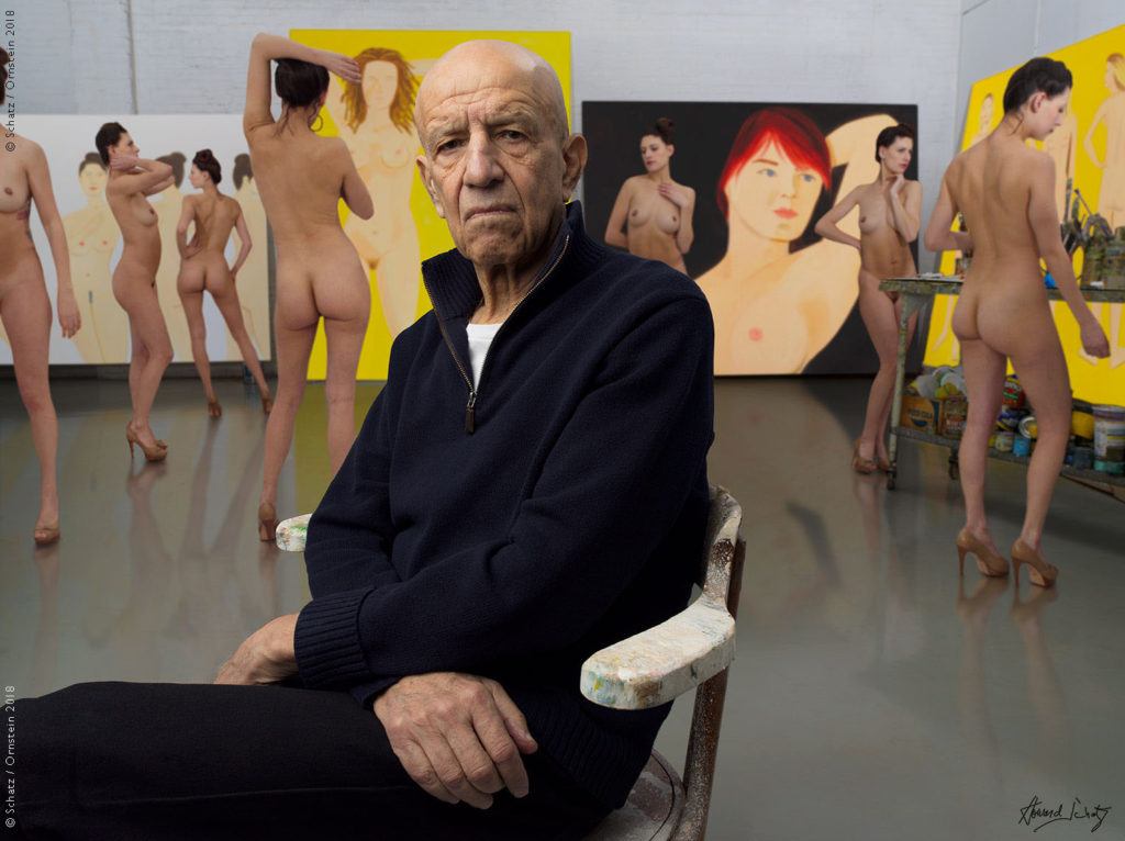Alex Katz - Painter by Howard Schatz