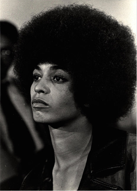 Angela Davis, Mills College, Oakland, CA 1969 - Michelle Vignes