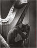 Lisa with Harp by Horst P Horst