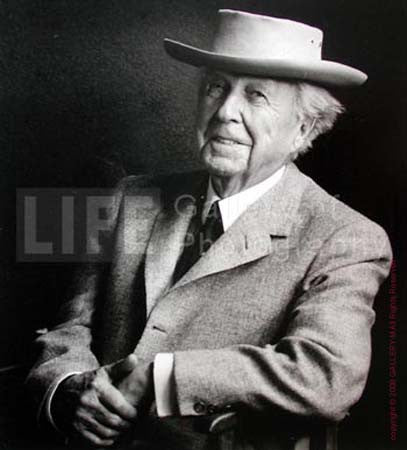 Frank Lloyd Wright by Alfred Eisenstaedt