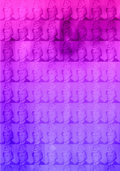 Detail - YOU & ME + WARHOL + YOU IN YRP, 2014 by Alex Guofeng Cao