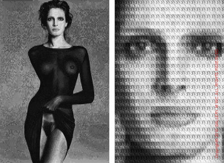 STEPHANIE vs VENUS, BIRTH OF VENUS, AFTER AVEDON by Alex G Cao