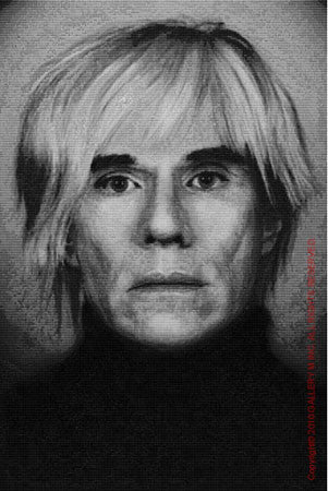 Warhol vs. Mao, after Mapplethorpe by Alex G Cao