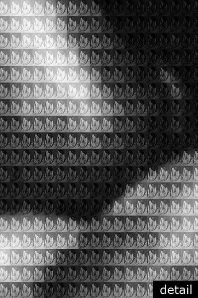 Detail of Weston Pepper vs Weston Nude by Alex G Cao 