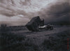 Cogan Ranch, Brian Stacking Hay by Allen Birnbach