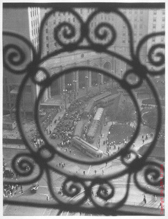 Public Square (The Terminal Tower) by Margaret Bourke-White