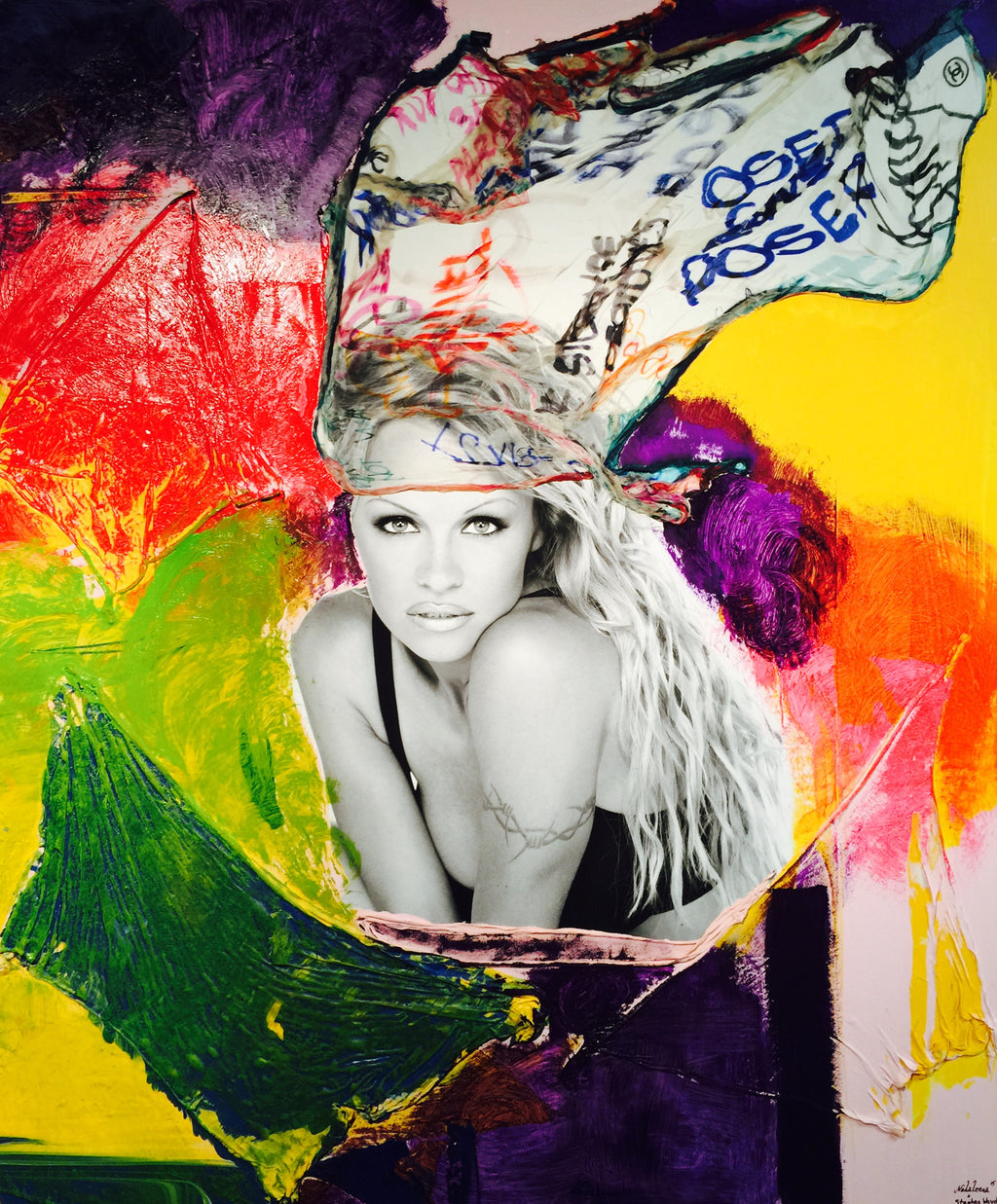 Pam Anderson by Stephen Wayda and Nadaleena Mirat Brettmann