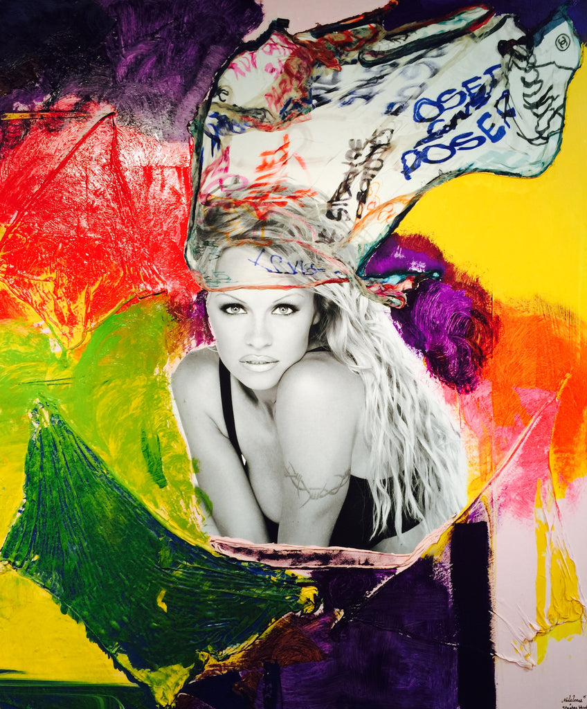 Pam Anderson by Stephen Wayda and Nadaleena Mirat Brettmann