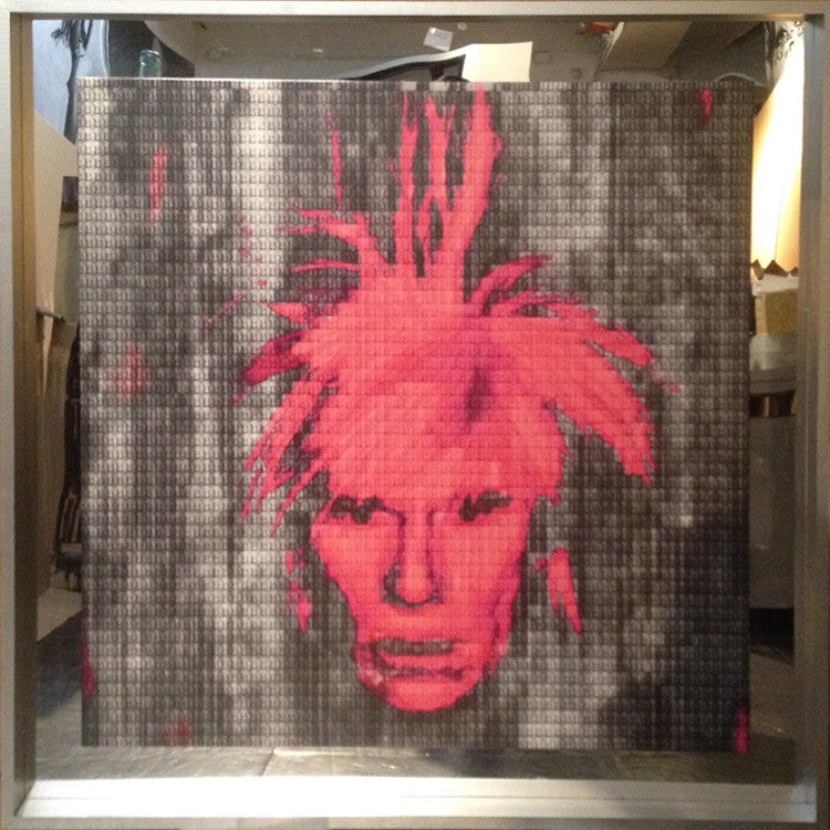 YOU & ME + WARHOL + YOU IN MAGENTA, 2014 - Alex G Cao