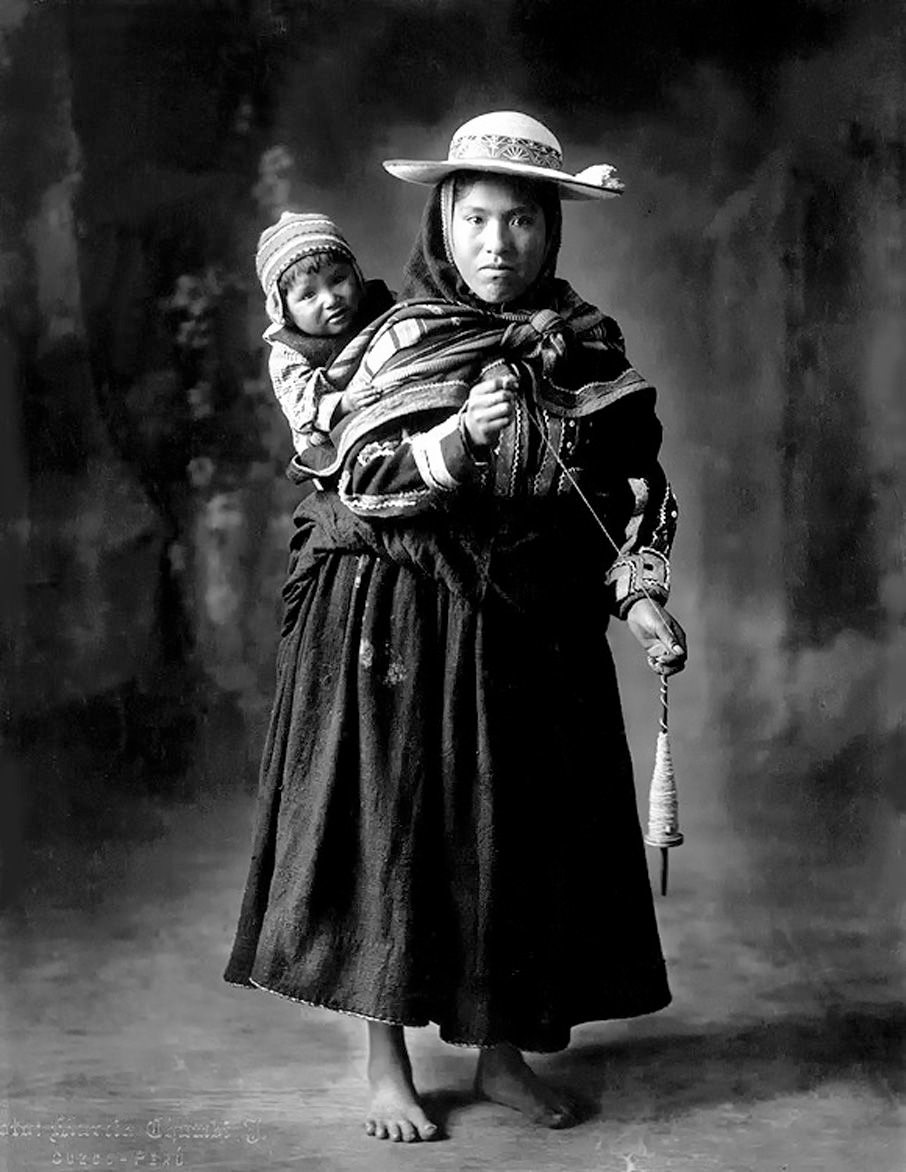 Mujer india con niño. Keromarca, 1934 - Throckmorton Fine Art Gallery