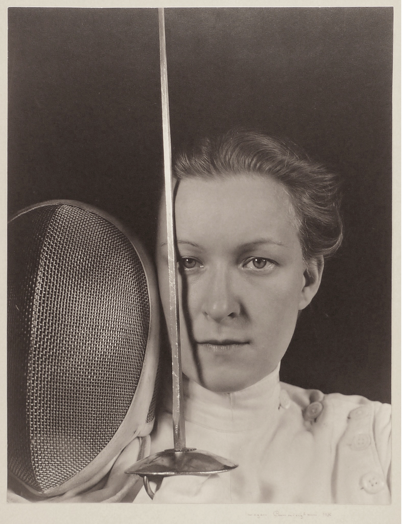 Portrait of Helena Mayer, Fencer -1935 - Imogen Cunningham