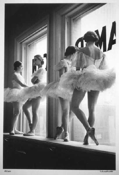Future Ballerinas of American Ballet Theatre by Alfred Eisenstaedt