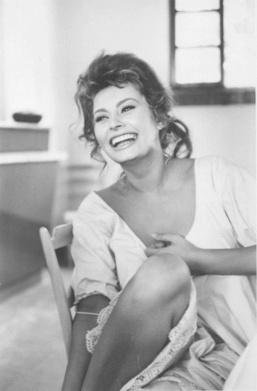 Sophia Loren in Madame by Alfred Eisenstaedt