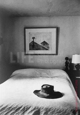 Andrew Wyeth's Hat and Bed by Alfred Eisenstaedt