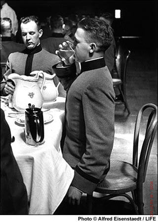 Hazing at West Point by Alfred Eisenstaedt