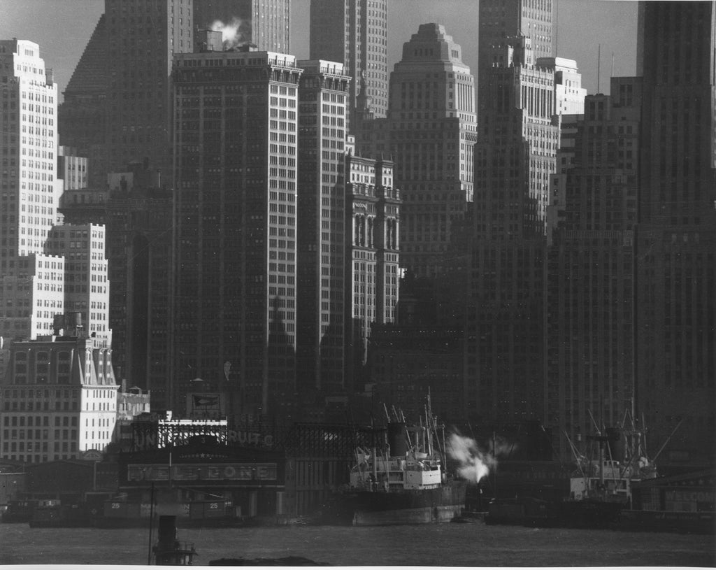 View of Downtown from New Jersey, 1947 - Andreas Feininger