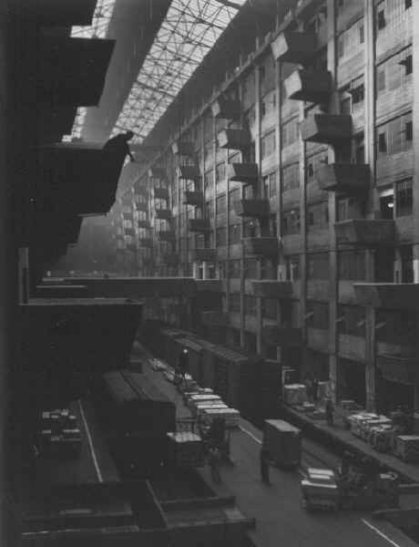 Warehouse Dock, Brooklyn by Andreas Feininger