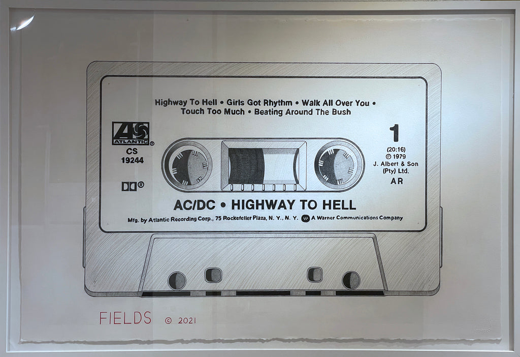 Cassette - Side 1: AC/DC - Highway to Hell - Rick Fields