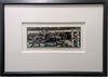 Framed View of Venetian Boatmen by Francoise Gilot