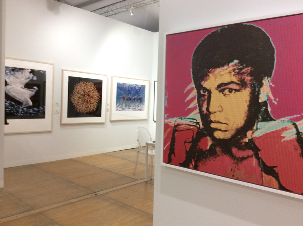Side view of Ali vs Warhol, 2016 by CAO