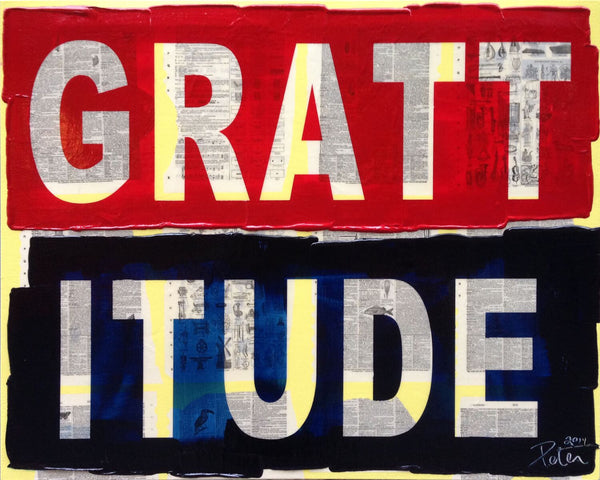 Grattitude, 2014 by Peter Tunney