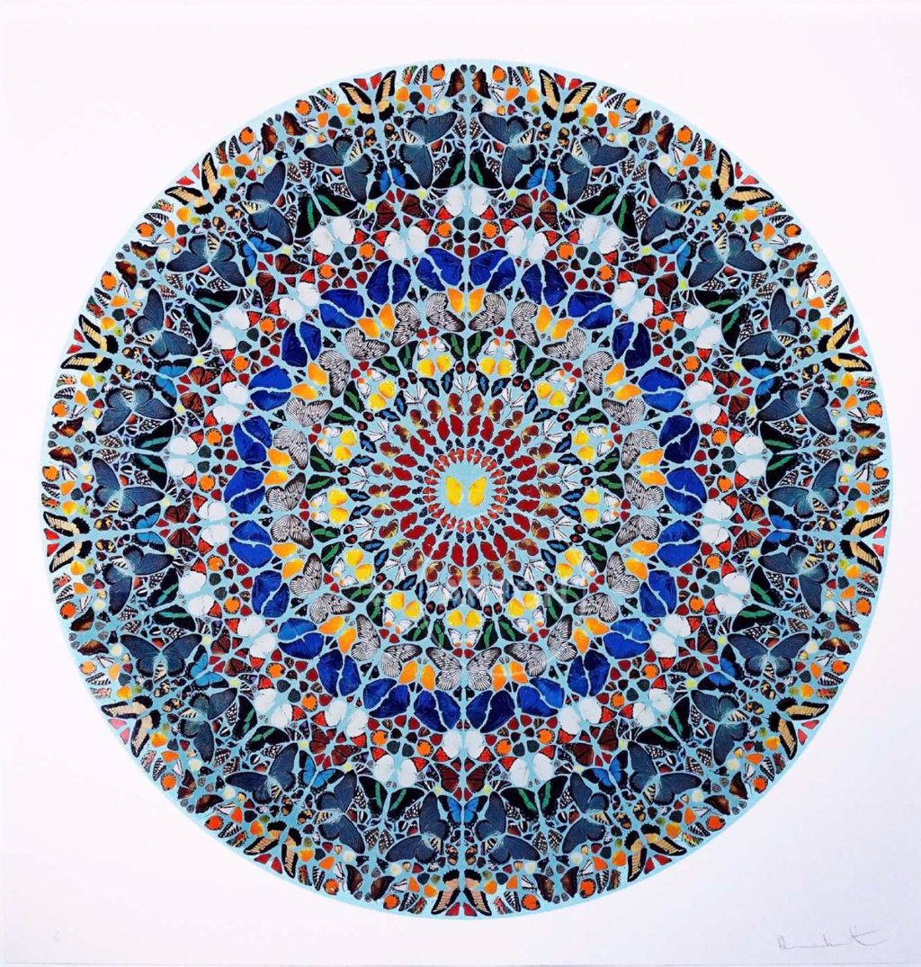 Mantra with Diamond Dust by Damien Hirst