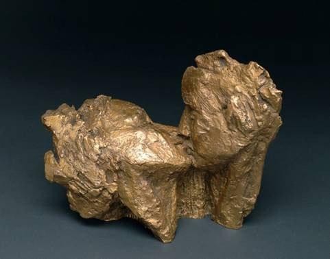 The Kiss - Bronze by Anne De Villemejane